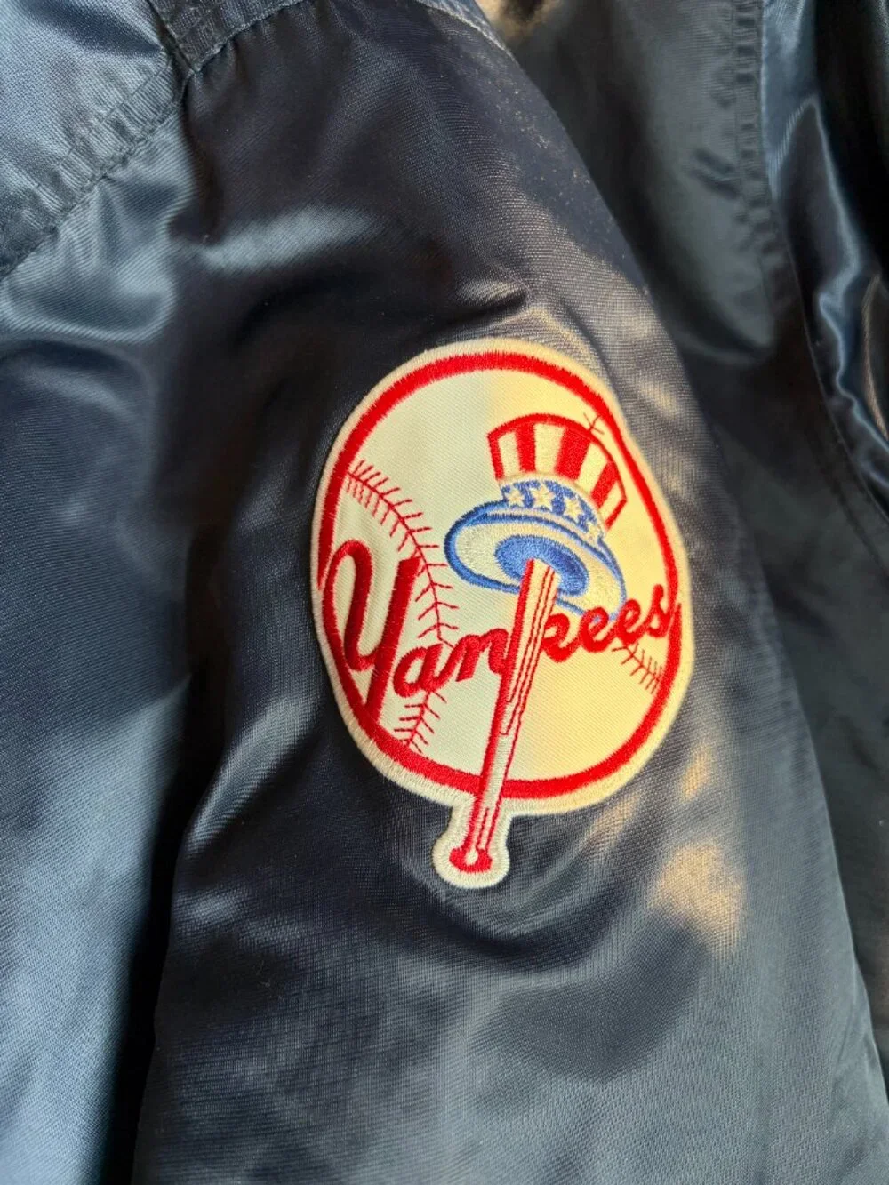 Classic Majestic Yankee Bomber Jacket - Like New - Perfect Condition.
